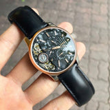  Shop Authentic Fossil Twist Multi-Function Chronograph Black Dial Black Leather Strap Watch for Men - ME1099 - Luxxuri