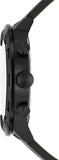  Shop Authentic Fossil Bronson Chronograph Black Dial Black Leather Strap Watch for Men - FS5874 - Luxxuri