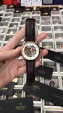  Shop Authentic Fossil Townsman Automatic Skeleton White Dial Black Leather Strap Watch for Men - ME3085 - Luxxuri