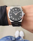  Shop Authentic Michael Kors Channing Midnight Blue Dial Silver Steel Strap Watch for Women - MK6113 - Luxxuri