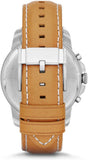  Shop Authentic Fossil Grant Chronograph Green Dial Brown Leather Strap Watch for Men - FS4918 - Luxxuri