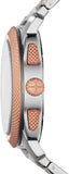  Shop Authentic Fossil Machine Blue Dial Two Tone Steel Strap Watch for Men - FS5037 - Luxxuri
