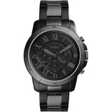  Shop Authentic Fossil Grant Chronograph Black Dial Two Tone Steel Strap Watch for Men - FS5269 - Luxxuri