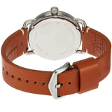  Shop Authentic Fossil Commuter Blue Dial Blue Leather Strap Watch for Men - FS5325 - Luxxuri