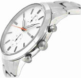  Shop Authentic Fossil Townsman White Dial Silver Steel Strap Watch for Men - FS5346 - Luxxuri
