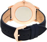  Shop Authentic Fossil The Minimalist Slim White Dial Blue Leather Strap Watch for Men - FS5371 - Luxxuri