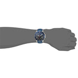  Shop Authentic Fossil Grant Chronograph Blue Dial Blue Leather Strap Watch for Men - FS5373 - Luxxuri