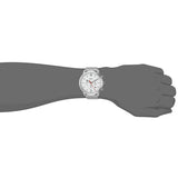  Shop Authentic Fossil Neutra Chronograph White Dial Silver Mesh Bracelet Watch for Men - FS5382 - Luxxuri