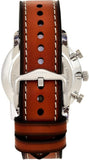 Shop Authentic Fossil Goodwin Chronograph Blue Dial Brown Leather Strap Watch for Men - FS5414 - Luxxuri