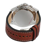  Shop Authentic Fossil Dillinger Luggage Chronograph Blue Dial Brown Leather Strap Watch for Men - FS5675 - Luxxuri