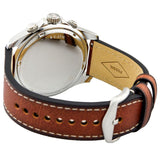  Shop Authentic Fossil Dillinger Luggage Chronograph Blue Dial Brown Leather Strap Watch for Men - FS5675 - Luxxuri