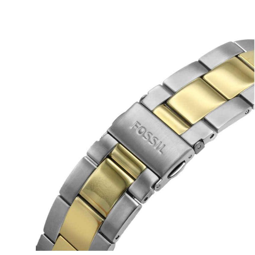  Shop Authentic Fossil Neutra Chronograph Blue Dial Two Tone Steel Strap Watch for Men - FS5706 - Luxxuri