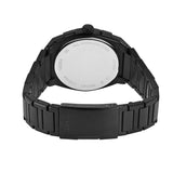  Shop Authentic Fossil Everett Chronograph Black Dial Black Steel Strap Watch for Men - FS5797 - Luxxuri