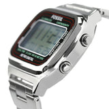  Shop Authentic Fossil Retro Digital Silver Dial Silver Steel Strap Watch for Men - FS5844 - Luxxuri