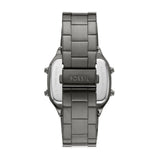 Shop Authentic Fossil Retro Digital Black Dial Black Steel Strap Watch for Men - FS5846 - Luxxuri