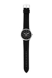  Shop Authentic Fossil Neutra Minimalist Moonphase Black Dial Black Leather Strap Watch for Men - FS5904 - Luxxuri