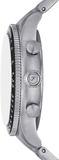  Shop Authentic Fossil Sport Tourer Chronograph Black Dial Silver Steel Strap Watch for Men - FS6045 - Luxxuri