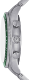  Shop Authentic Fossil Sport Tourer Chronograph Green Dial Silver Steel Strap Watch for Men - FS6048 - Luxxuri
