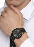  Shop Authentic Emporio Armani Luigi Quartz Chronograph Black Dial Green Mesh Bracelet Watch For Men - AR11115 - Luxxuri