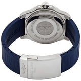  Shop Authentic Breitling Superocean 44mm Automatic Blue Dial Blue Rubber Strap Watch for Men - A17367D81C1S2 - Luxxuri