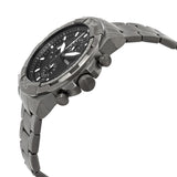  Shop Authentic Fossil Bronson Chronograph Black Dial Silver Steel Strap Watch for Men - FS5710 - Luxxuri