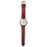  Shop Authentic Gucci G Timeless Automatic Silver Dial Red Leather Strap Watch For Men - YA126346 - Luxxuri
