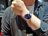  Shop Authentic Tag Heuer Carrera Date Blue Dial Silver Steel Strap Watch for Men - WBN2112.BA0639 - Luxxuri