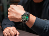  Shop Authentic Breitling Superocean Heritage B20 Automatic 46 Green Dial Black Mesh Bracelet Watch for Men - AB2020121L1S1 - Luxxuri