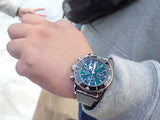  Shop Authentic Breitling Superocean Heritage Chronograph 44 Green Dial Silver Mesh Bracelet Watch for Men - A13313121L1A1 - Luxxuri