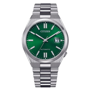  Shop Authentic Citizen Tsuyosa Automatic Green Dial Silver Steel Strap Watch For Men - NJ0150-81X - Luxxuri