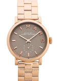  Shop Authentic Marc Jacobs Baker Brown Dial Rose Gold Steel Strap Watch for Women - MBM8632 - Luxxuri