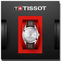  Shop Authentic Tissot Gentleman Powermatic 80 Silicium Silver Dial Brown Leather Strap Watch For Men - T127.407.16.031.01 - Luxxuri