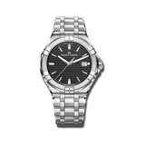  Shop Authentic Maurice Lacroix Aikon Venturer Black Dial Silver Steel Strap Watch for Men - AI1008-SS002-331-1 - Luxxuri