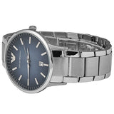  Shop Authentic Emporio Armani Renato Blue Dial Silver Steel Strap Watch For Men - AR2472 - Luxxuri