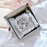  Shop Authentic Guess Phoenix Multifunction Crystals Silver Dial Silver Steel Strap Watch For Men - GW0094G1 - Luxxuri