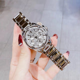  Shop Authentic Guess Queen Quartz Silver Dial Silver Steel Strap Watch For Women - GW0464L1 - Luxxuri