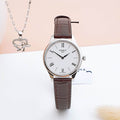  Shop Authentic Tissot Tradition 5.5 Lady Silver Dial Brown Leather Strap Watch for Women - T063.009.16.018.00 - Luxxuri