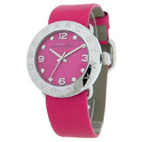  Shop Authentic Marc Jacobs Amy Pop Pink Dial Pink Leather Strap Watch for Women - MBM1286 - Luxxuri