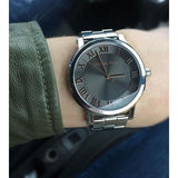  Shop Authentic Michael Kors Norie Grey Dial Silver Stainless Steel Strap Watch for Women - MK3559 - Luxxuri