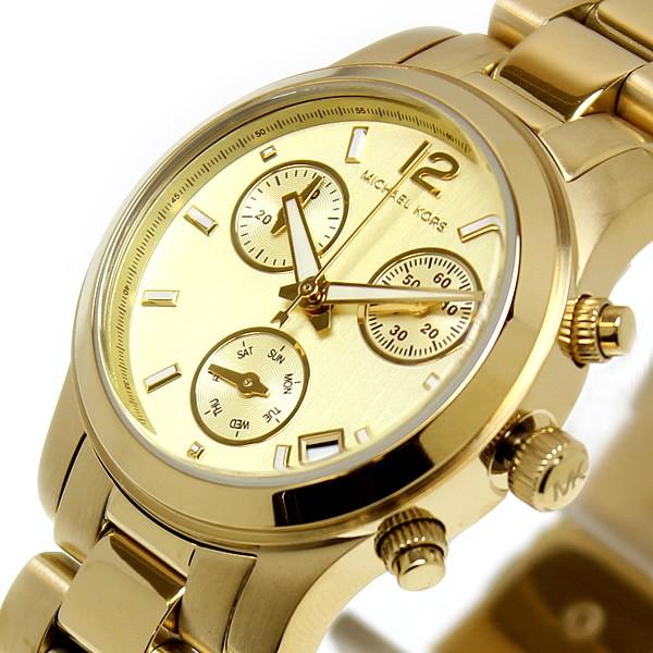  Shop Authentic Michael Kors Runway Gold Dial Gold Steel Strap Watch for Women - MK5384 - Luxxuri