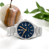  Shop Authentic Tag Heuer Carrera Quartz Diamonds Blue Dial Silver Steel Strap Watch for Women - WAR1114.BA0601 - Luxxuri