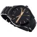  Shop Authentic Armani Exchange Hampton Chronograph Black Dial Black Steel Strap Watch For Men - AX2413 - Luxxuri