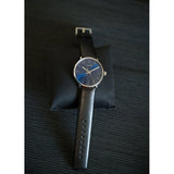  Shop Authentic Calvin Klein High Noon Quartz Blue Dial Black Leather Strap Watch for Men - K8M211CN - Luxxuri