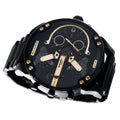  Shop Authentic Diesel Mr. Daddy 2.0 Black Dial Black Steel Strap Watch For Men - DZ7435 - Luxxuri