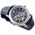  Shop Authentic Emporio Armani Luigi Chronograph Blue Dial Black Leather Strap Watch For Men - AR60011 - Luxxuri