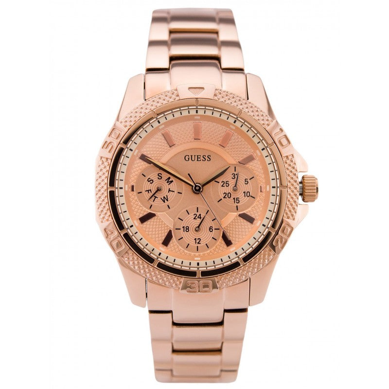  Shop Authentic Guess Phantom Mini Rose Gold Dial Rose Gold Steel Strap Watch for Women - W0235L3 - Luxxuri