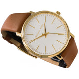  Shop Authentic Michael Kors Pyper Quartz Silver Dial Brown Leather Watch For Women - MK2740 - Luxxuri