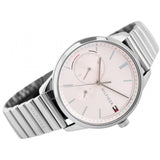  Shop Authentic Tommy Hilfiger Brooke Pink Dial Silver Steel Strap Watch for Women - 1782020 - Luxxuri