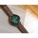  Shop Authentic Tommy Hilfiger Larson Chronograph Green Dial Brown Leather Strap Watch For Men - 1791983 - Luxxuri