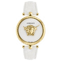  Shop Authentic Versace Palazzo Empire White Dial White Leather Strap Watch for Women - VCO040017 - Luxxuri